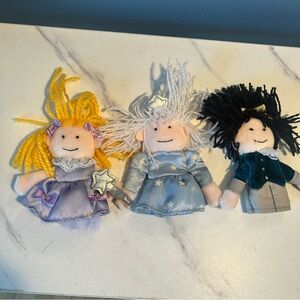 Manhattan Toy Hand Puppets Lot of 3 Princess